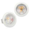 2pcs MR11 LED Light Bulbs AC12V 3W 300LM High Brightness Spotlight Bulb for Clothing Stores Landscape Warm Light 2700K