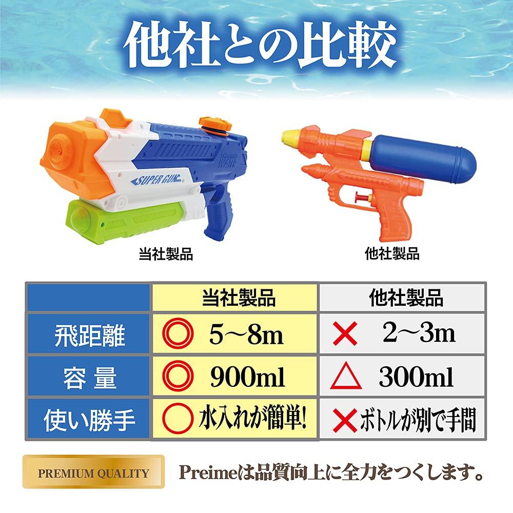 Водяные пистолеты (Набор из 2) 'Smile Guns' - Стреляет на 6-8 м - Идеально для игр с водой, летних фестивалей, детей и взрослых, пляжа, ванны, бассейна, игр у реки (36см х