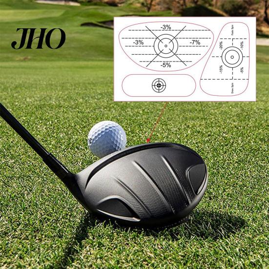Distance Loss Percentage Markers for Golf Clubs 50 Pcs Impact Tape Labels Improve Swing Accuracy Ball Flight Curve Stickers And Sticker Iron