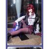 Костюм для косплея Honkai Star Rail Костюм для косплея Honkai Kafka Костюм для вечеринки на Хэллоуин с париком Наряд Кафки Униформа