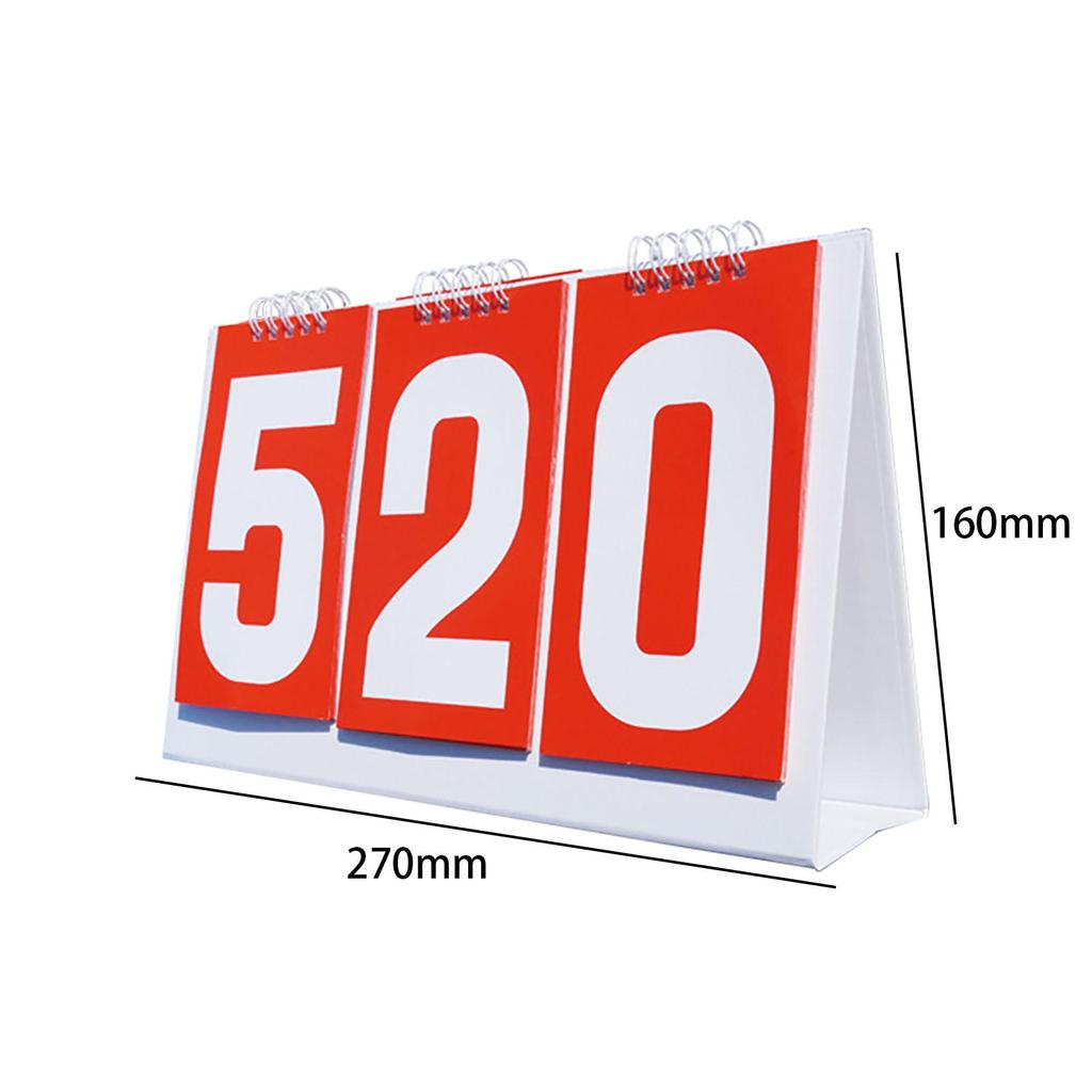 Score Counter Scoreboard Flipper Flip for Basketball Volleyball