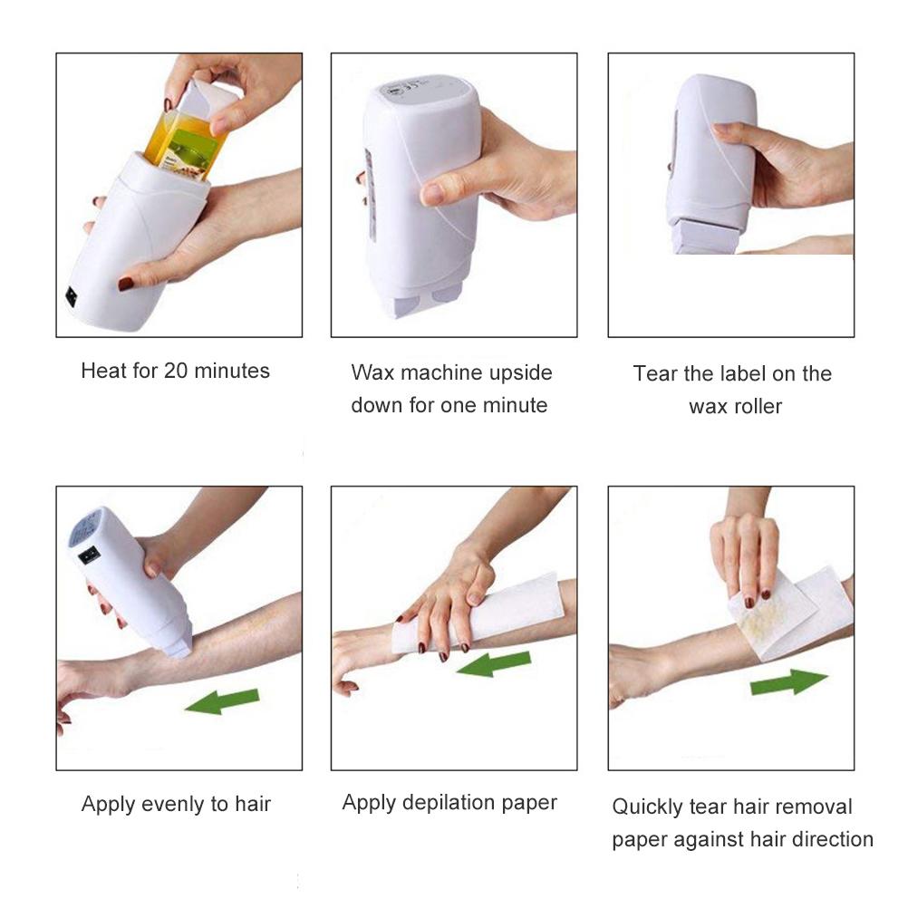 100 г восковой картридж для депиляции, крем для удаления волос, рулон пчелиного воска на горячем воске