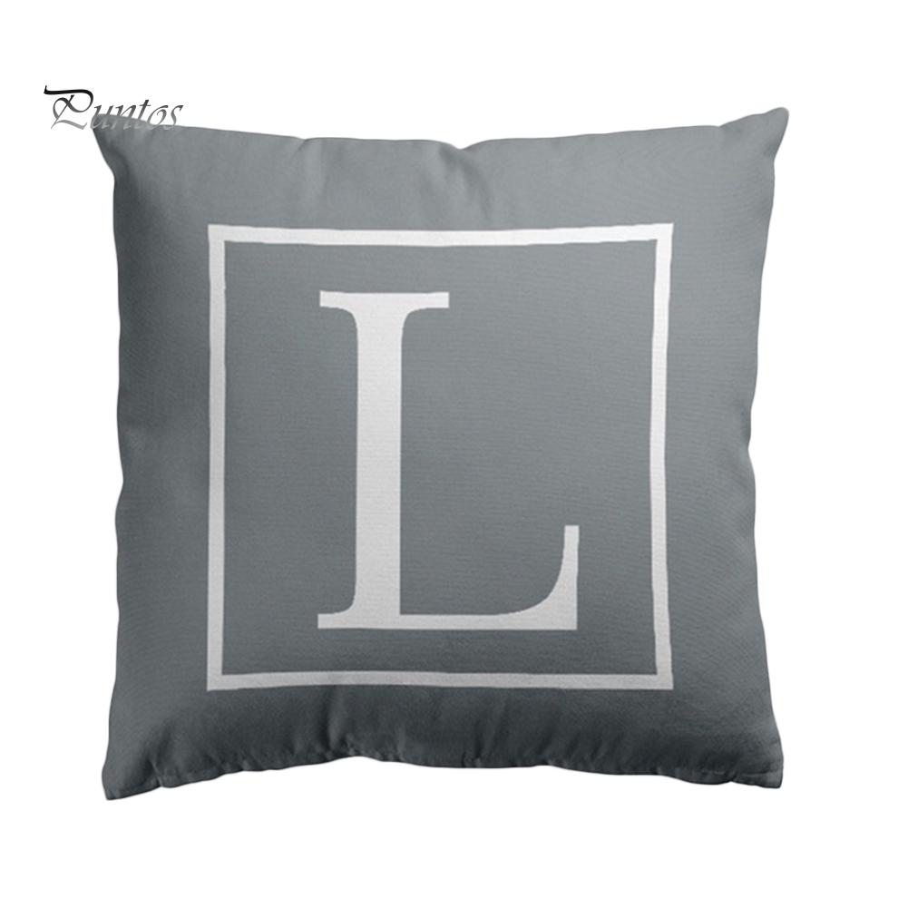 45x45 см наволочка с английским буквенным принтом, чехол, подушка для домашнего дивана-кровати, декор автомобиля