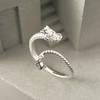 Xiaomi BF CLUB 925 Sterling Rings for Women Fashion Geometric Handmade Irregular Dragon Ring Party Christmas Gift