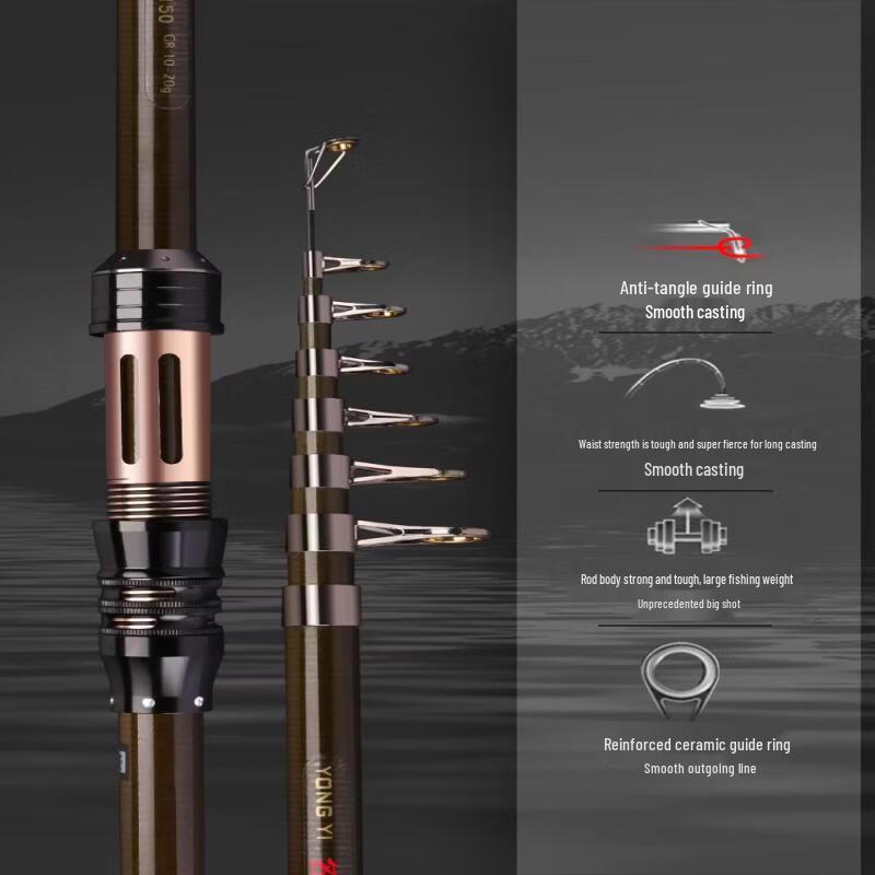 ZOCO Mini Portable Telescopic Fishing Rod