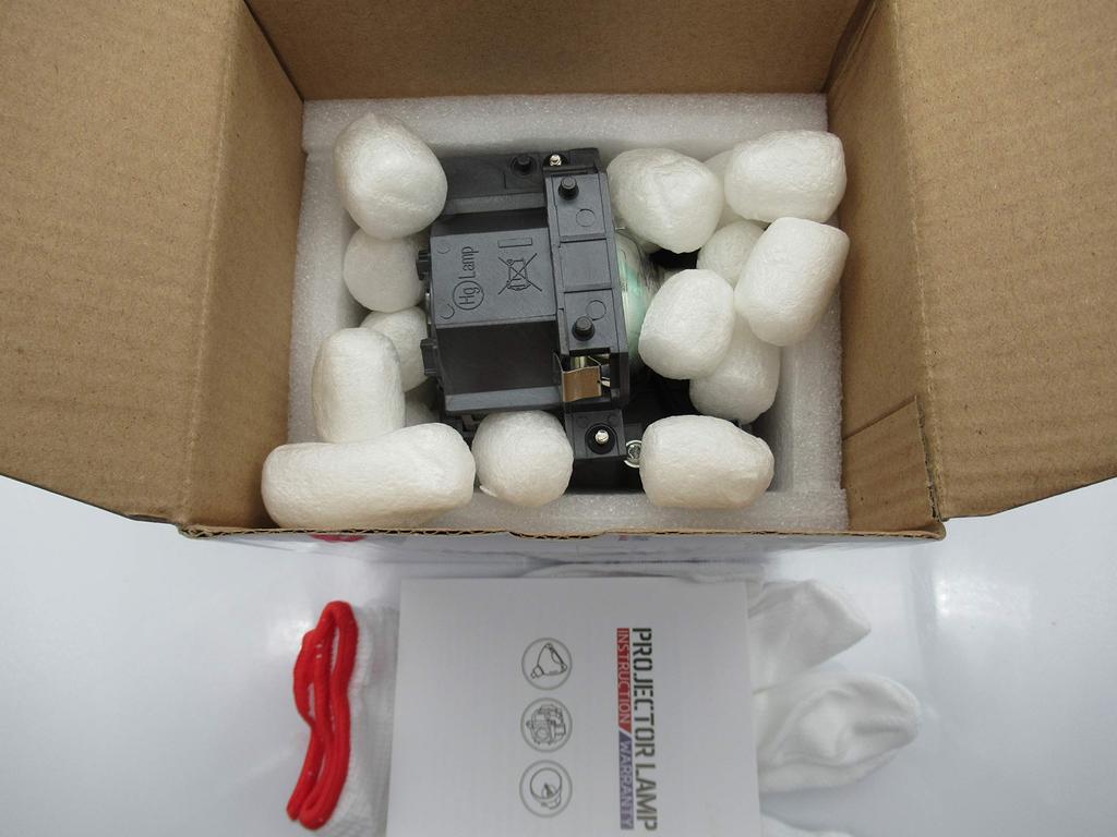 Сменная лампа для проектора Chaowei E41, оригинальная лампа Osram Bare Bulb, общий корпус, гарантия 180 дней, совместимые модели + EB-S6 EB-S62 EB-S6LU EB-W6