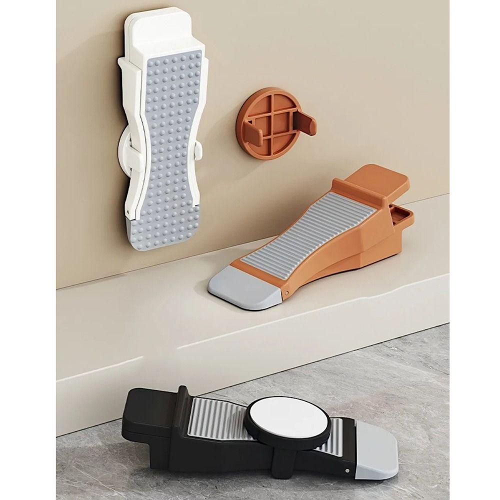 Adjustable Anti-collision Door Stopper No Punching Floor Door Block  Door Protection