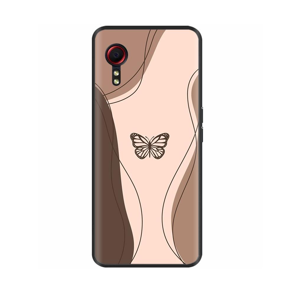 Чехол для Samsung Galaxy Xcover 7 Милый задний чехол для телефона Силиконовые мягкие ТПУ чехлы для Samsung XCover7 Защитный чехол Бампер Чехол