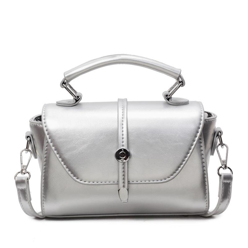 Popular Simple Temperament Light Luxury Portable Small Square Bag Fashion High Sense To Work Commuting Leisure Messenger Women's Bag