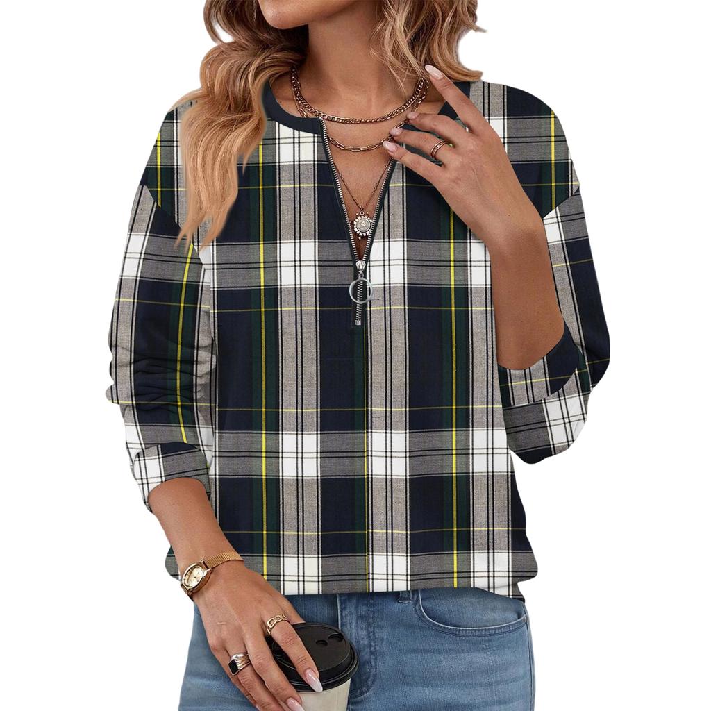 Women's Long Sleeve Button Down T Shirts V Neck Casual Tunic Tops Women Casual Tops