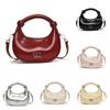 Pu Letter Decor Chic Small Duffle Shape Shoulder Bag Casual Daywear Bags Travel
