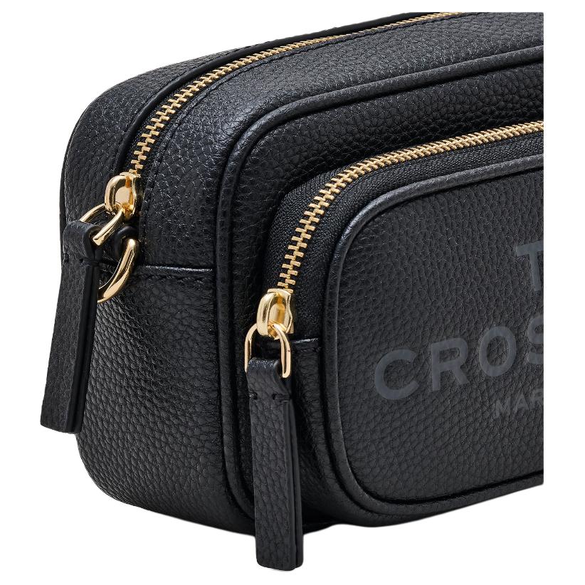 Marc Jacobs Кожаная сумка через плечо Черная Женские Сумки на плечо 2S5HCR002H02-001