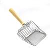 Stainless Steel Fine Mesh Cat Litter Scoop Easy To Clean Non-Stick Shovel for Litter Durable Litter Scoop for Cat Litter