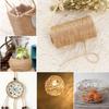 100 Meters Cord Parts Home Decor DIY Crafts Dry Twine Jute Rope String Thread