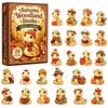 2026 Christmas Advent Calendar Acrylic Ornaments Set of Pendant