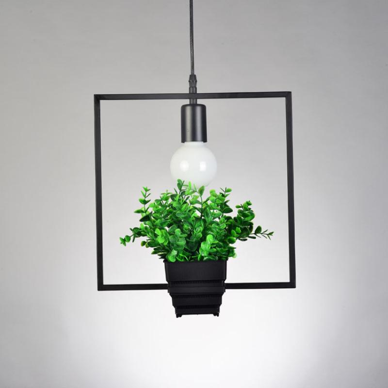 Светодиодный промышленный стиль из кованого железа, подвесной потолочный светильник для украшения