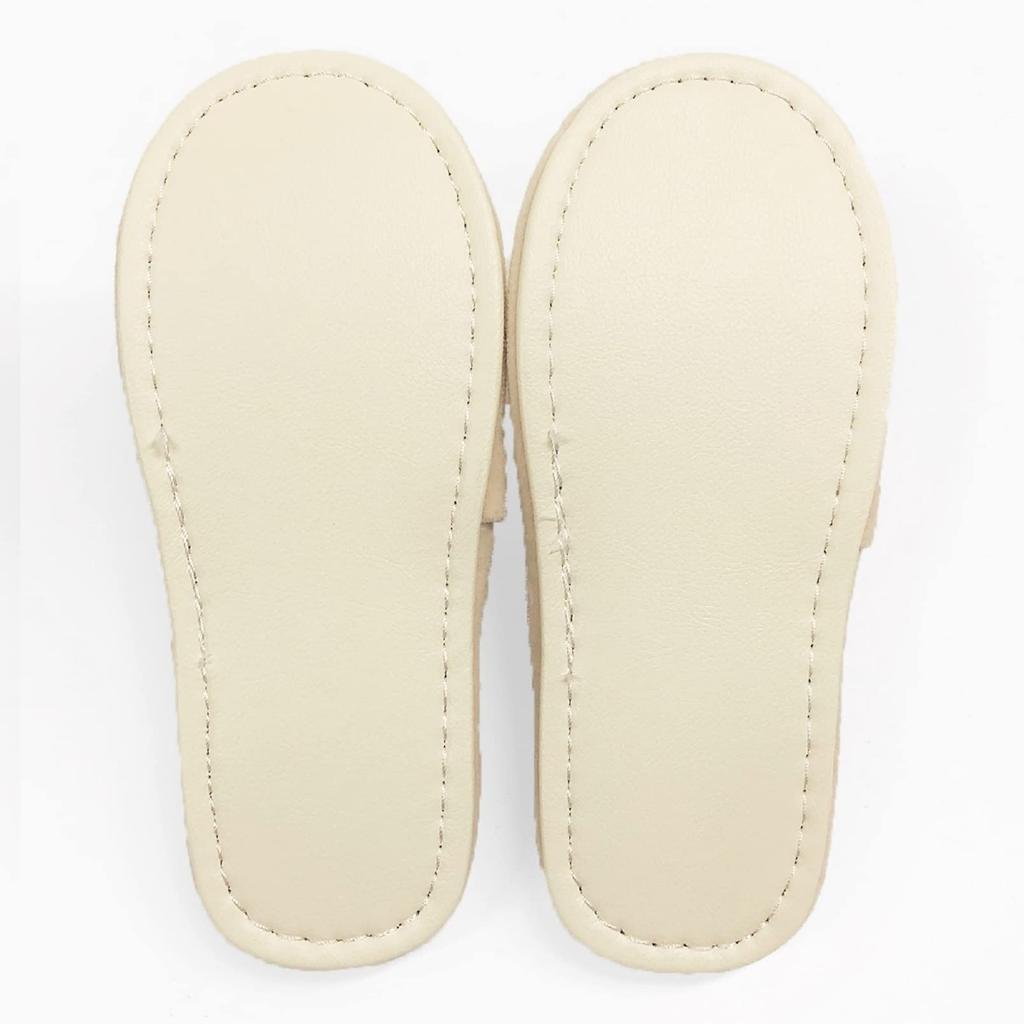 Senko Sway One Size Fits Floral Toilet 61662 Slippers, All, Beige, Embroidery, Washable, Slippers,