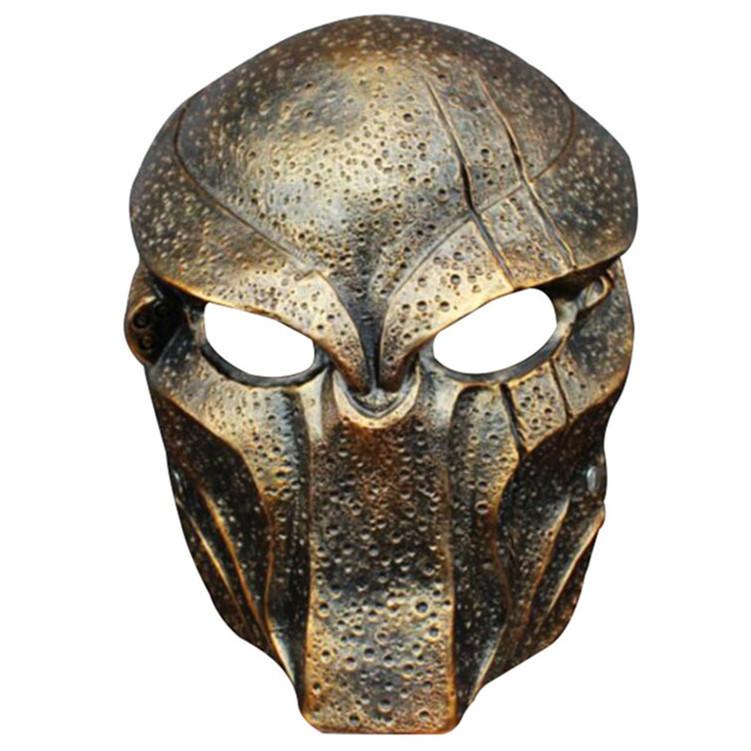 New Predator Mask Ultimate Warrior Resin Face Mask Predator Ball Party Dress Up Predator
