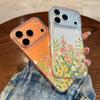 Сад Цветочного Моря подходит для чехла на мобильный телефон Apple 17 iphone16promax мультяшный 15plus новый 14 всесторонний.