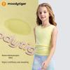 Девочковая спортивная майка Moodytiger с быстрой сушкой и узлом-галстуком