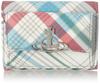 Wallet 52010013U SAFFIANO PRINT MADRAS CHECK [Vivienne Westwood] Tri-fold [item]