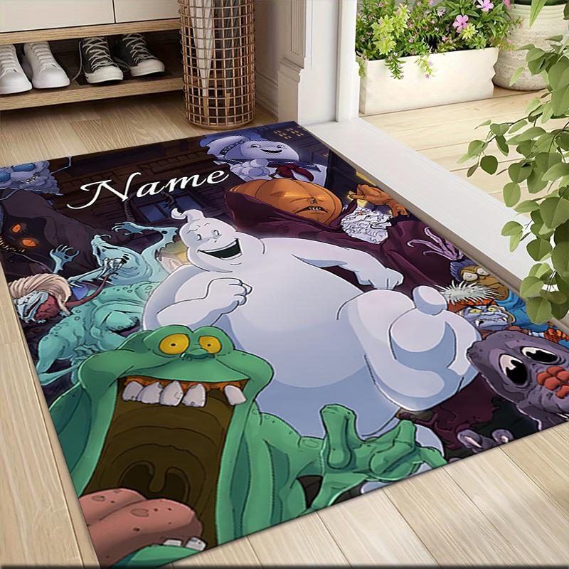 Custom Name "Superhero Friends Adventure" Carpet Rug Customizable Soft Washable Anti-Slip Home Living Room Sofa Mats Personalized Rug. 0909126