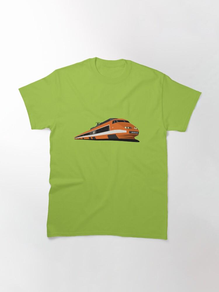 Speed TGV Orange High-Speed Train, SNCF TGV Sud-Est Classic T-Shirt