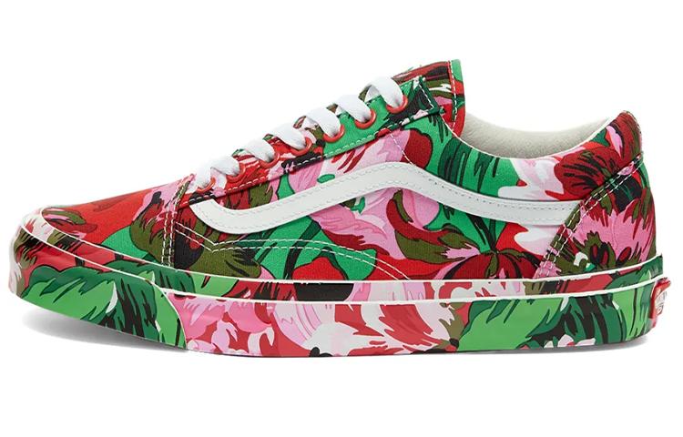 Vans Kenzo x Vans Og Old Skool Lx 'Цветочный Красный' VN0A4P3X02G