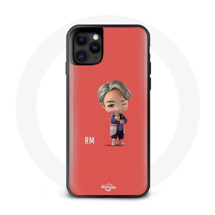 Coque - BTS - TinyTAN Animation RM - Silicone - Souple - Iphone 13 Pro