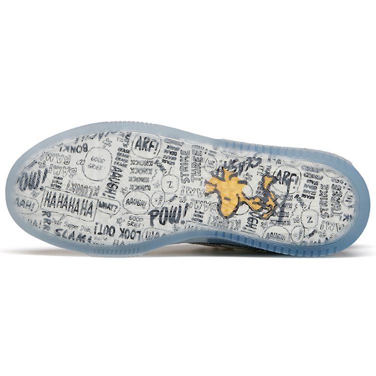 Anta X Snoopy Skateboarding Casual Sneaker Men White Black Blue 912148030-3