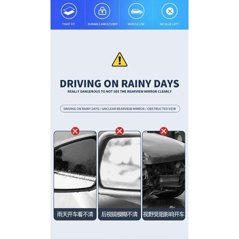 Наклейки-козырьки от дождя и солнца на зеркало заднего вида автомобиля для Mazda 3 5 323 CX-3 CX-4 CX-5 CX-7 CX-9 Axela 6 RX8 7 MX3 MX5 Аксессуары