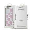 DKNY DKHCP15XLCPEPP iPhone 15 Pro Max6.7" pink hardcase Liquid Glitter Multilogo