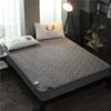Waterproof Quilted Mattress Solid Color Jacquard Breathable Sheet Bed Cover Protection Dustproof Mattress Cover Universal