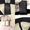Used AUTHENTIC SAINT LAURENT PARIS 816864 3YR58 Logo Corduroy Baseball Cap Ivory