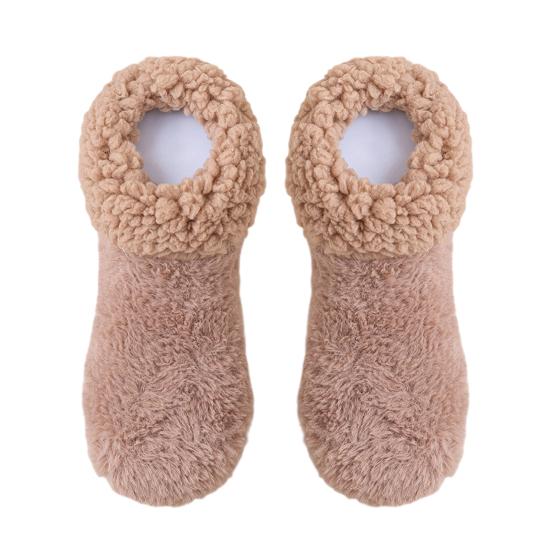 Fuzzy Socks for Women Non-slip Fluffy Home Floor Socks Soft Cozy Fleece Slipper Socks Winter Warm Ankle Socks