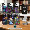 P-Психоделичный C-Цветный M-Грибной Чехол Для Телефона Для iPhone 17,16,15,14,13,12,Pro,Max Для Magsafe Магнитной Беспроводной Зарядки