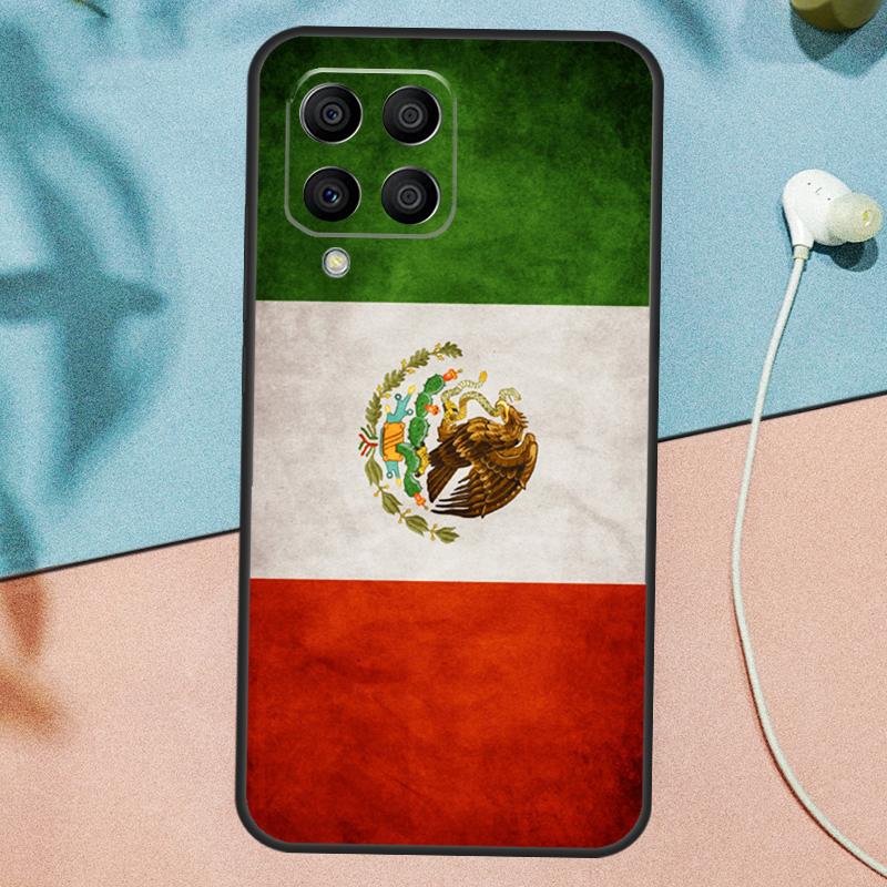 Mexico Mexican Flag Case For Samsung Galaxy M16 M36 M56 M06 M52 M32 M12 M54 M34 M14 M35 M55 M15 M11 M13 M31 M53