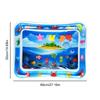 Summer Cooling Pet Water Bed Water Sensory Playmat with Fish Water Sensor Play Mat Tummy Time Water Play Mat for Bored Cats