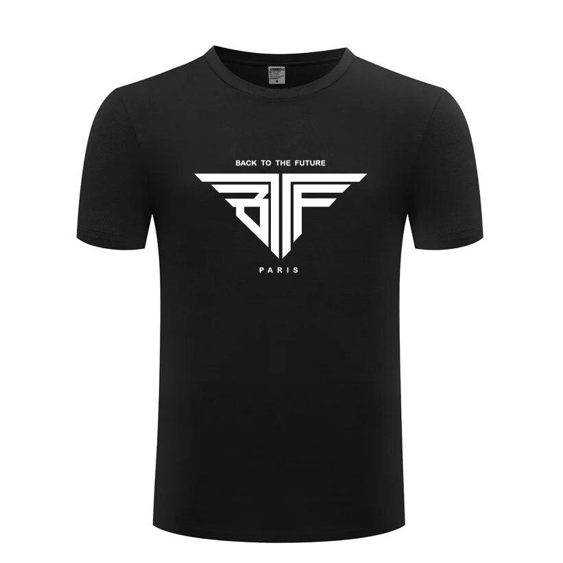 Back To The Future BTTF T Shirts Unisex Short Sleeve O Neck Cotton Unisex T-Shirt Cool Fashion Funny Streetwear Top Tee Big Size