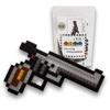 Color Block Glow-in-the-dark Pistol Nanoblock, Mixed Colors, Korean Popular Toys