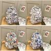 Capacity Large Backpack With Cartoon Cat Dog And Bear Print Designs Daily For
