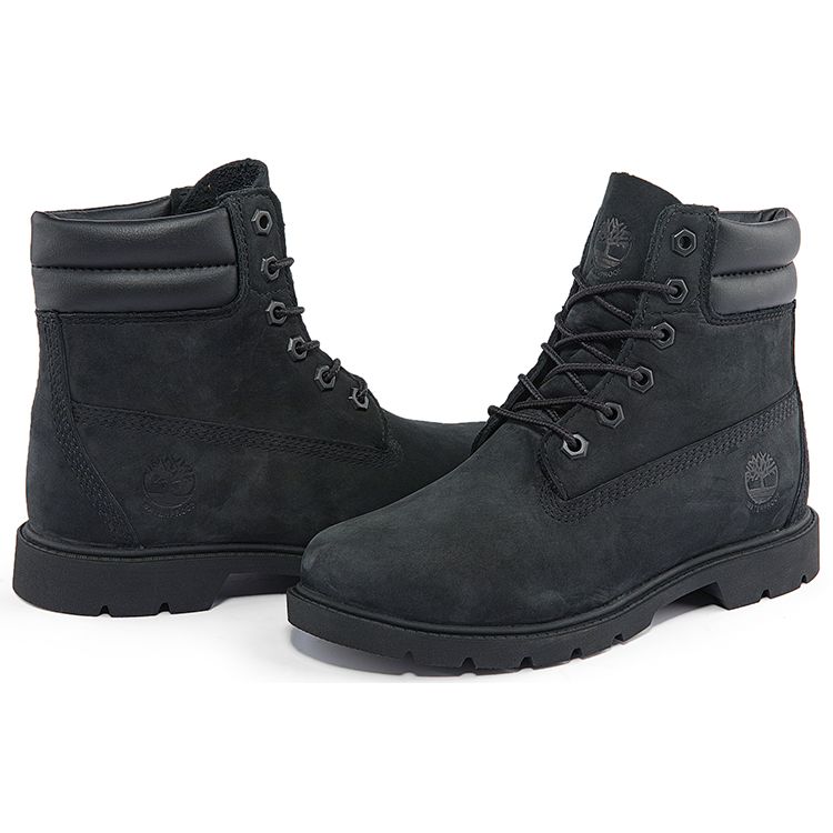 Timberland 6 дюймов Повседневные короткие уличные ботинки женские сапоги черные A156S001
