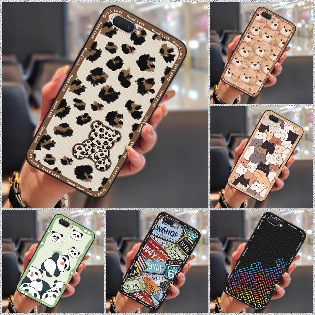 Cartoon TPU Phone Case For OPPO A5/A3s/Ax5/R15neo Soft Case Back Cover Protective Silicone Durable Full Wrap Anti-dust