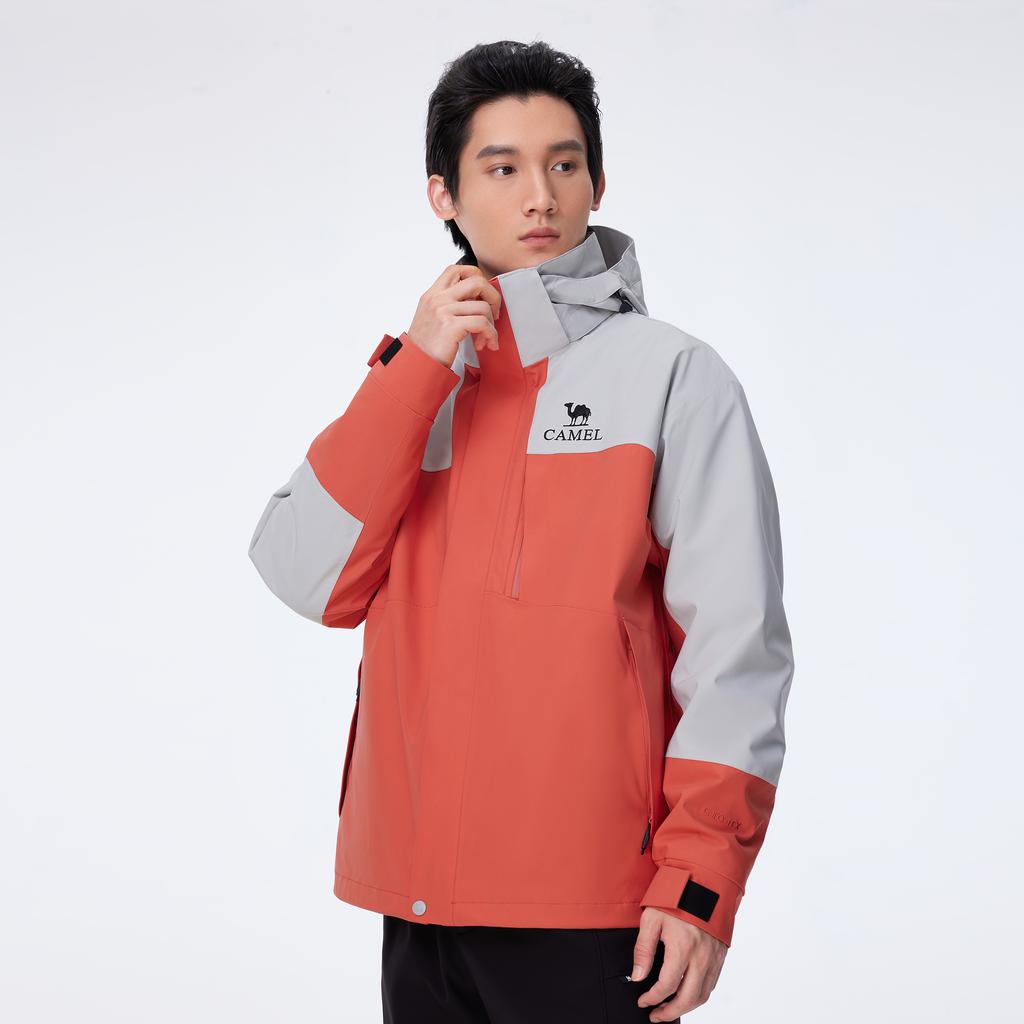 CAMEL All weather 3 in 1 Windbreaker Jacket Unisex A14CAFO779