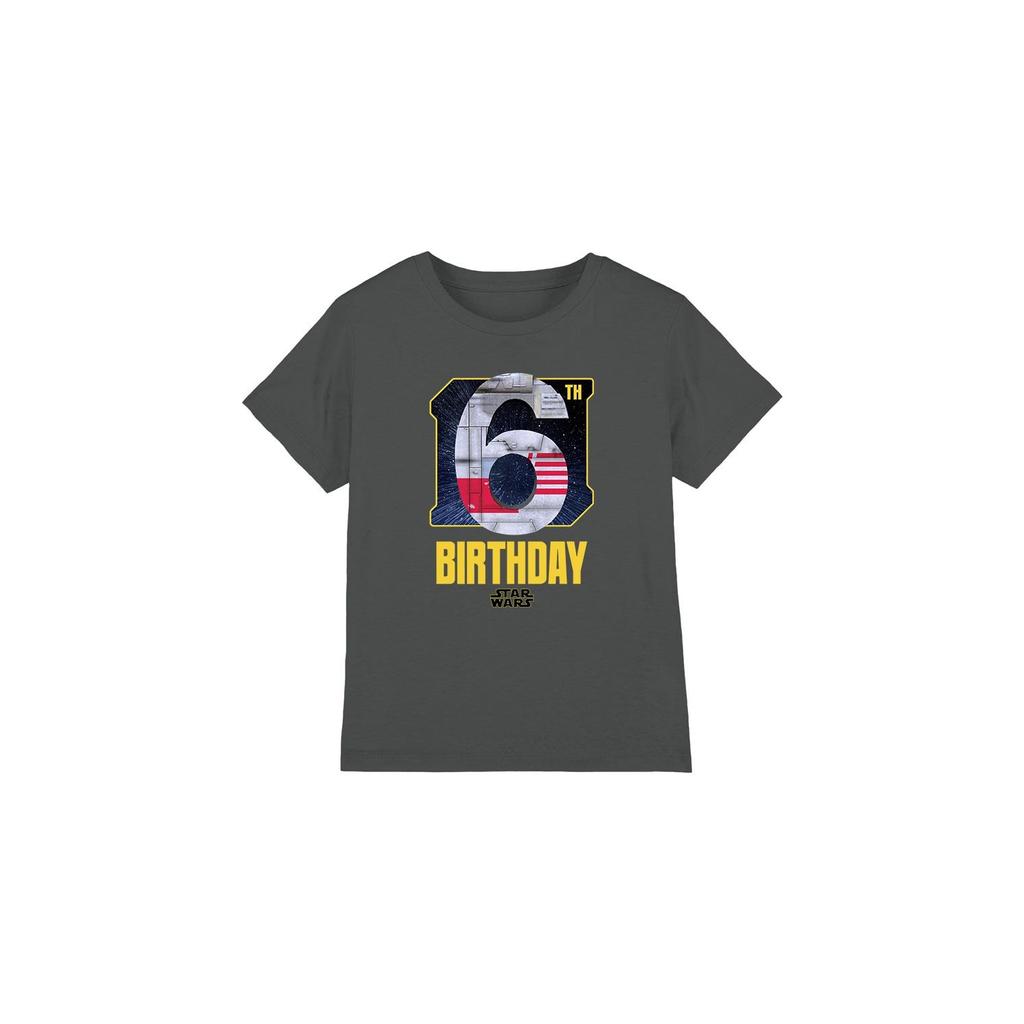 Star Wars Childrens/Kids X-Wing Space 6th Birthday T-Shirt