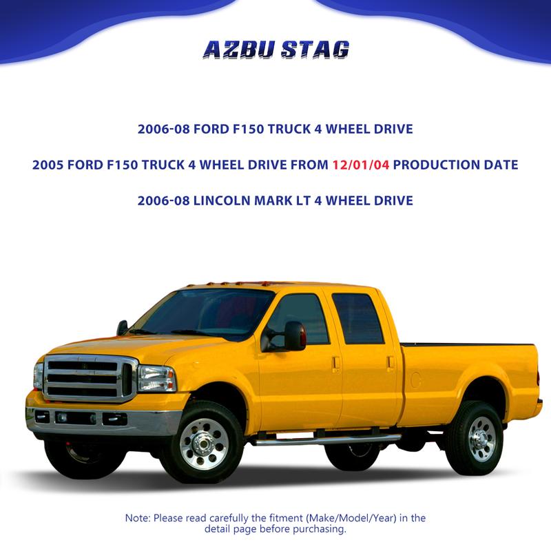 AzbuStag 2Pcs Front Left Right Sway Bar End Link Suspension Kit for Ford F-150 Lincoln Mark LT 4WD 2005 2006 2007 2008