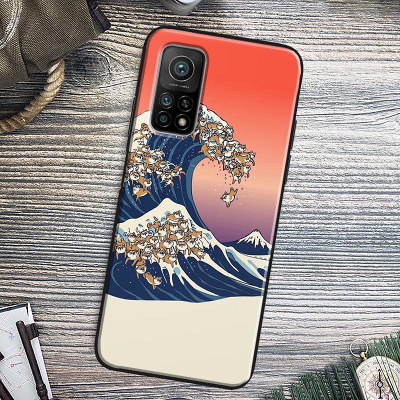 Shiba Inu Cute Cartoon Art Cover For Xiaomi 13 14 15 Ultra 11T 12T 13T 14T Pro POCO X7 Pro X3 X5 F5 F6 M6 X6 Pro Case