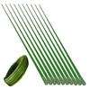Garden Bendable Single Stem Plant Support Stakes High Strength Easy To Use Wind Protection Indoor Outdoor Plants Stakes Accessories