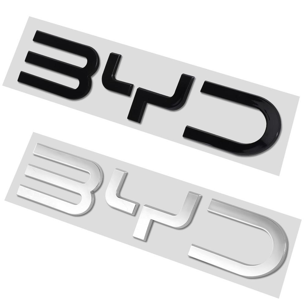 3D ABS Накладка на решетку переднего капота, эмблема, крышка, наклейка на задний багажник для BYD Atto 3 Yuan Plus Song Plus Tang Han TAN Seal