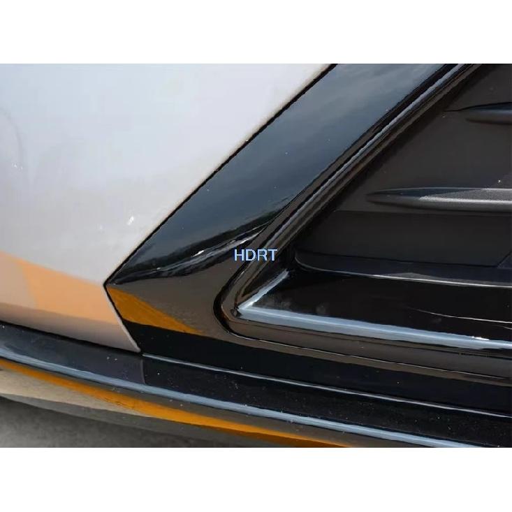 Car Style Front Bumper Fog Light Cover Grille Lamp Frame For Xiaomi YU7 2025 + Protector Decoration Accessories Exterior Sticker
